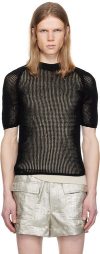 Dries Van Noten Open-Knit T-Shirt
