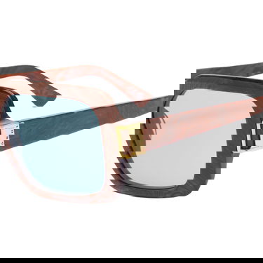 Solglasögon RETROSUPERFUTURE Retrosuperfuture x Marni Zamalek Radica Square Frame Sunglasses Brun | 8059026116723, 3