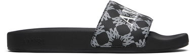 Sneakers och skor AMIRI MA Quad Canvas Slides Svart | AMFOSL1006, 0