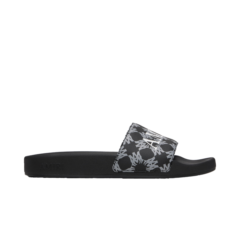 Sneakers och skor AMIRI MA Quad Canvas Slides Svart | AMFOSL1006
