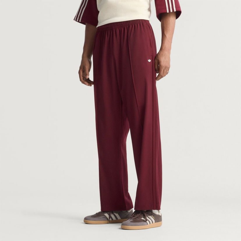 Träningsbyxor adidas Performance Track Pants Premium Baggy Bourgogne | KA5258