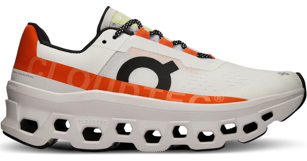 Sneakers och skor On Running Cloudmonster Vit | 61-98083, 1