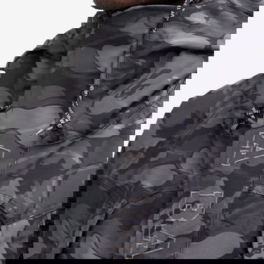 Vindjacka BAPE A Bathing Ape Laminated Camo Snowboard Jacket, Size Large Grå | 001LJK801001M-BLK, 5