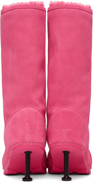 Sneakers och skor Balenciaga Suede High Heel Boots Svart | 802178 WBFC1, 1