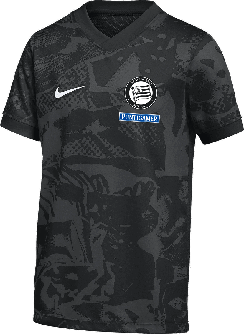 T-shirt Nike SK Sturm Graz PreMatch T-Shirt 2025/26 Svart | stgfz9332-010