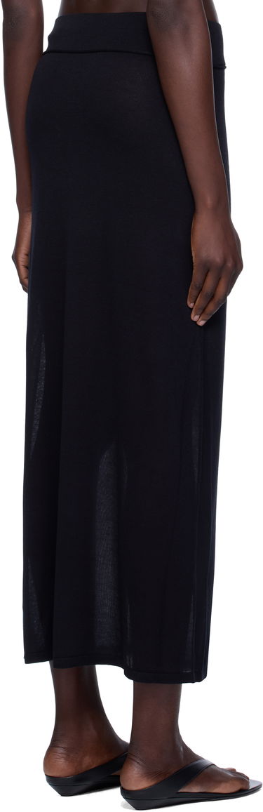 Kjol TOTEME TOTEME Knit Maxi Skirt Svart | 253-WRB0304-YA0079, 2