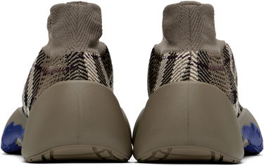 Kläder Burberry Burberry Check Knit Neptune Brun | 8101906, 1