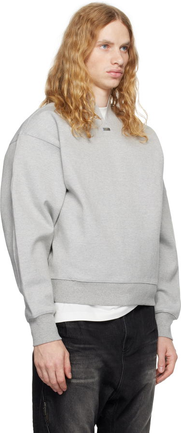 Sweatshirt ADER ERROR Sweatshirt With Split Neck Grå | BN01FWSW0105GR, 1