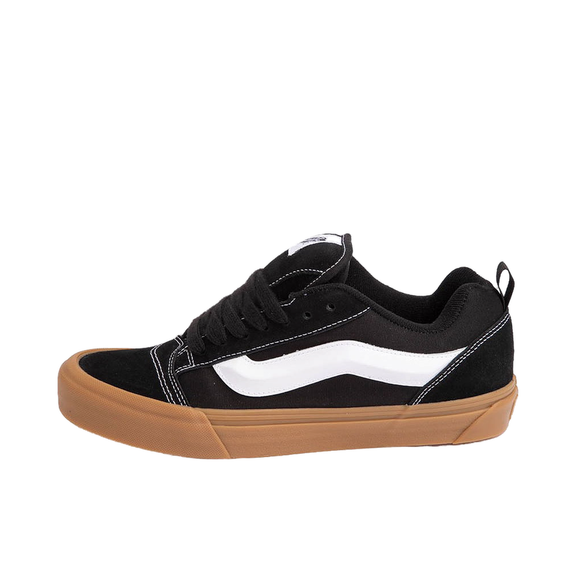 Skateboarding Vans Knu Skool Gum Svart | VN0009QCB9M
