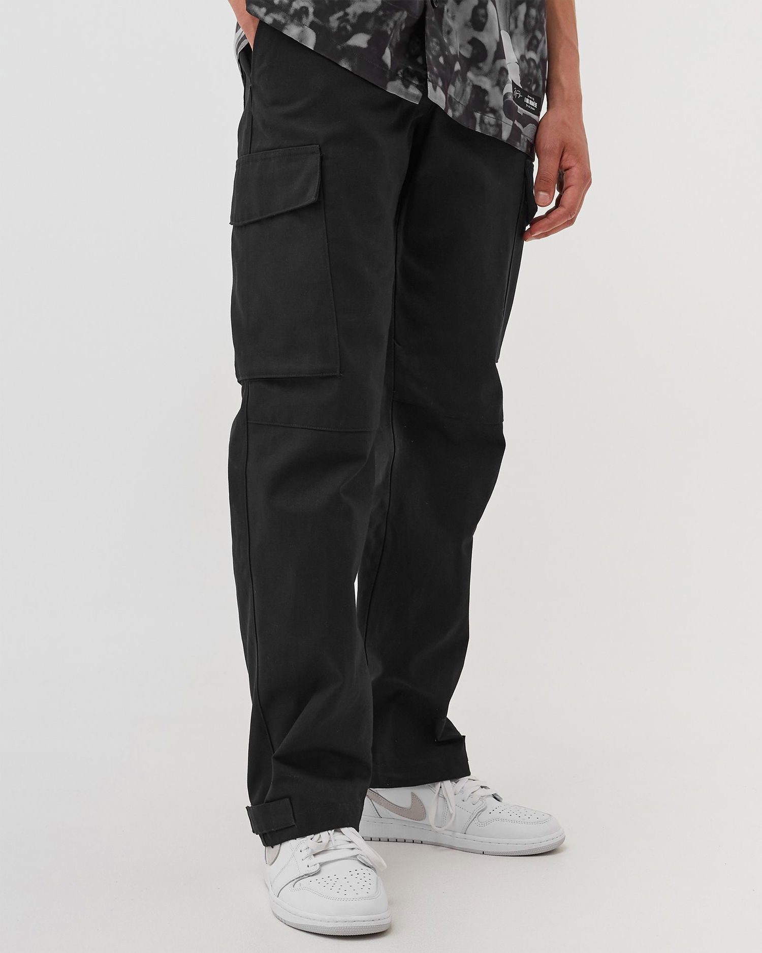 Cargo byxor Jordan A Ma Maniére x Cargo Pants Svart | 195866335196, 1