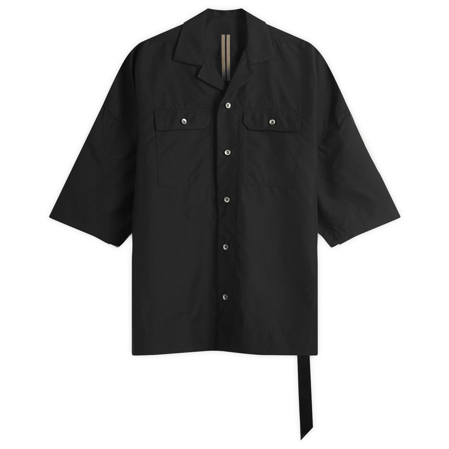 Skjorta Rick Owens DRKSHDW Magnum Tommy Shirt, Size Small Svart | DU01E3290-NR-09, 1