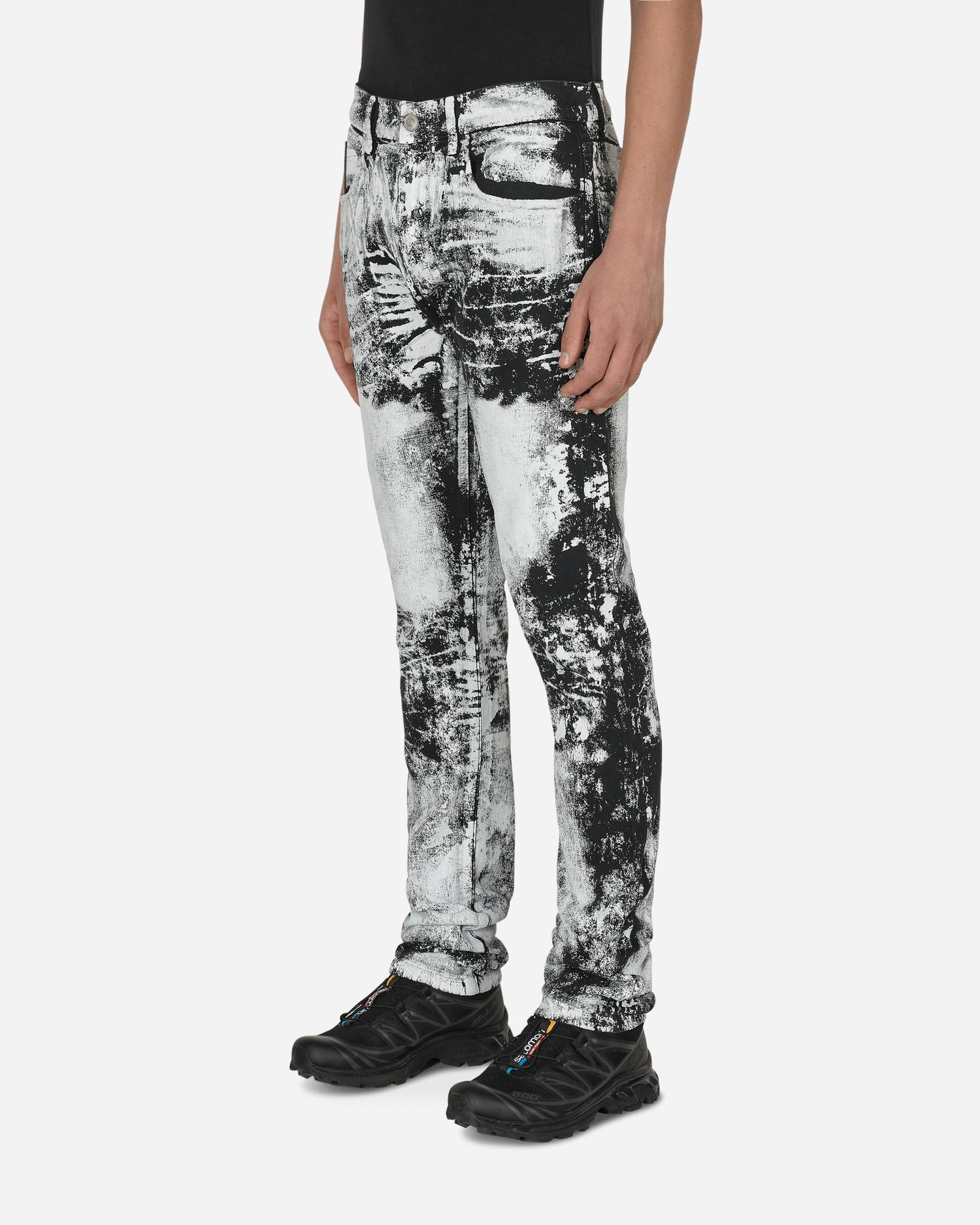 Jeans 1017 ALYX 9SM 5 Pocket Treated Skinny Jeans Grå | AAMPA0271FA03 MTY0001, 1