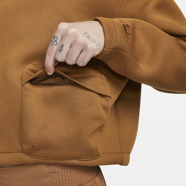 Sweatshirt Nike Tech Pack Pullover Hoodie Brun | DV8238-270, 1