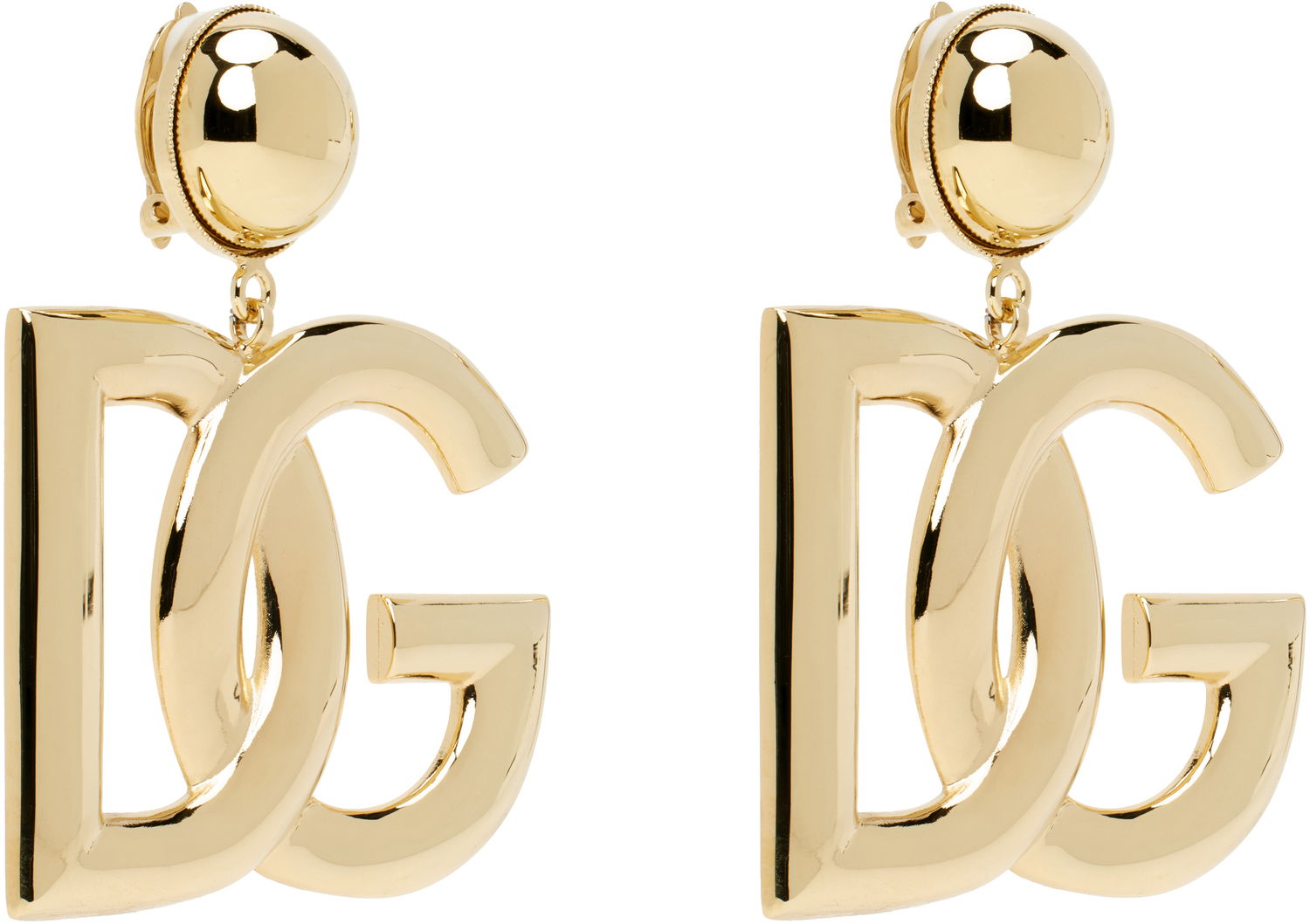 Örhängen Dolce & Gabbana Gold 'DG' Earrings Metallisk | WEN6P3 W1111, 1