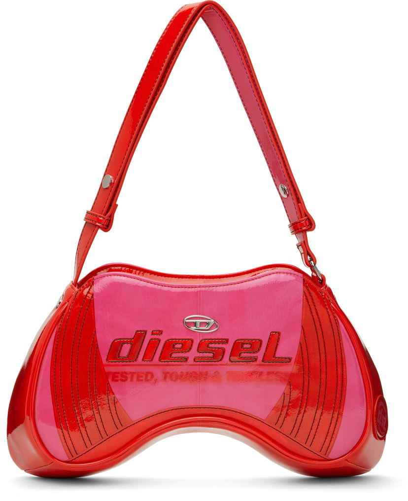 Handväska Diesel Play Shoulder Bag Röd | X10201 P8071