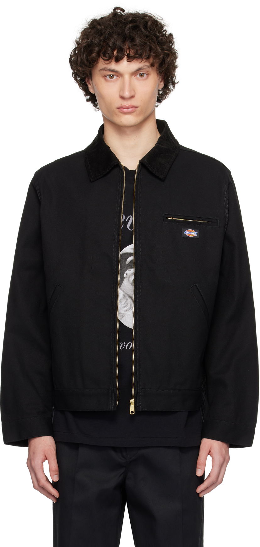 Jacka WACKO MARIA WACKO MARIA x Dickies Work Jacket Svart | 25SS-WMO-DC01