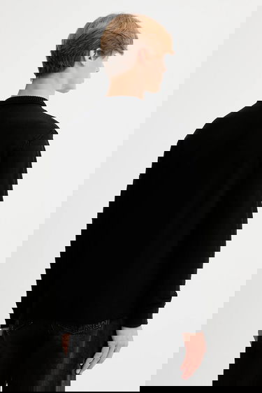 Sweater C.P. Company C.P. Company Knit Sweater Svart | 19CMKN238A110432A, 2