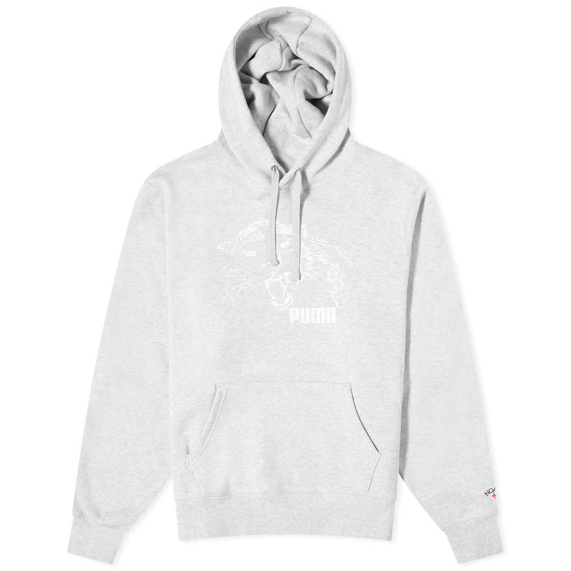 Sweatshirt Puma Men's x NOAH Graphic Hoodie Light Gray Heather Grå | 623872-04
