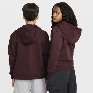 Sweatshirt Nike Nike Sportswear Club Fleece Full-Zip Hoodie Bourgogne | FD3004-652, 3