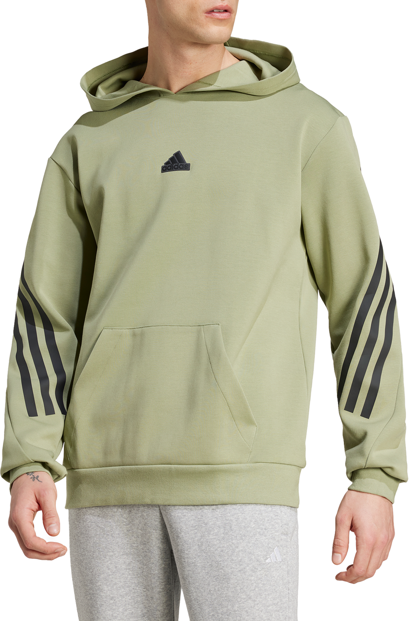 Sweatshirt adidas Originals 3S Hoodie Grön | iw8533