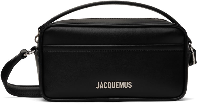 Axelväska Jacquemus Jacquemus 'The Baneto' Shoulder Bag Svart | 25E255BA425-3000