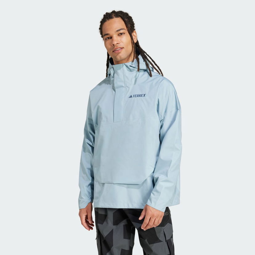 Vindjacka adidas Performance Terrex Xploric 2.5L Climaproof Windbreaker Blå | JD8347
