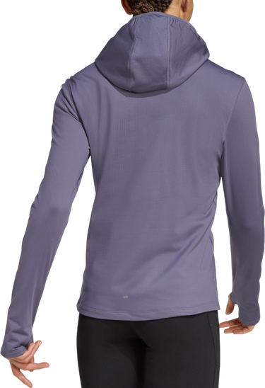 Sweatshirt adidas Originals Own the Run Hooded Running Top Purpur | jw9652, 1