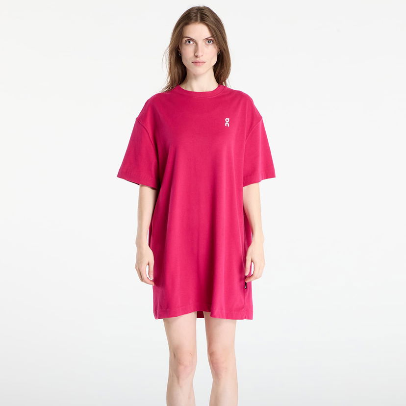 Klä On Running Club Oversized T-Shirt Dress Rosa | 1WF11193538