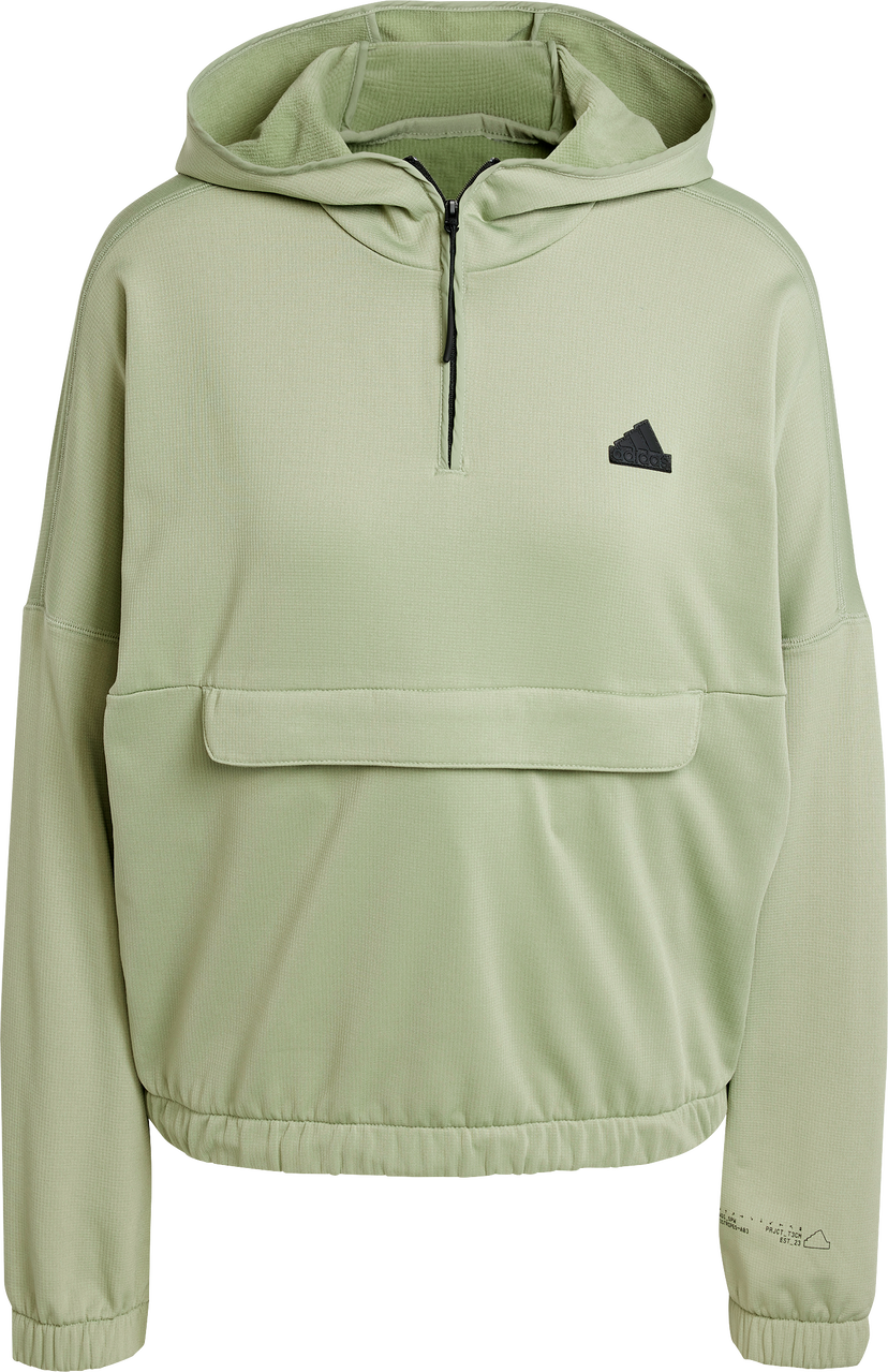 Sweatshirt adidas Performance adidas Sportswear City Escape Fleece Hoodie Grön | iw5216