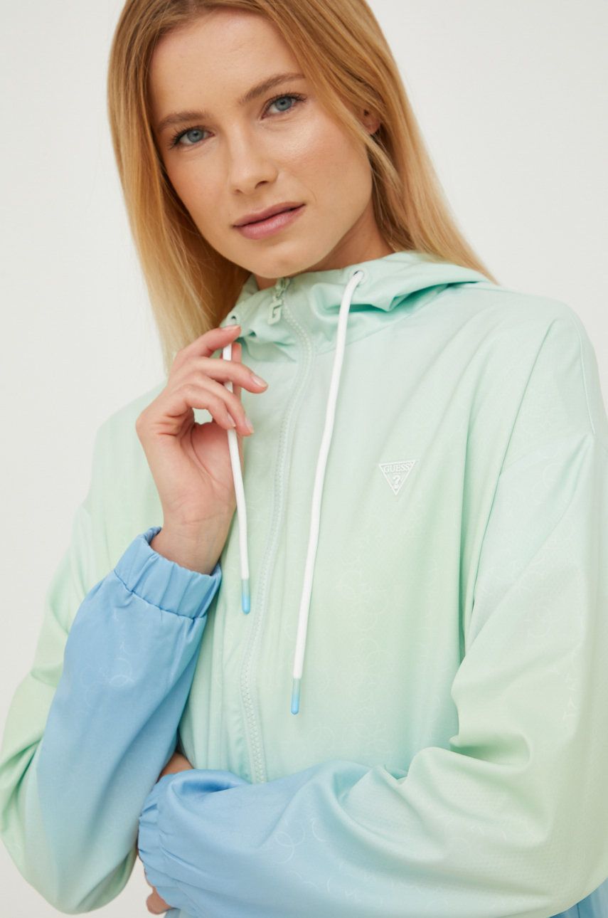 Vindjacka GUESS Jacket Windbreakers Grön | V2YL02.WO08L, 0