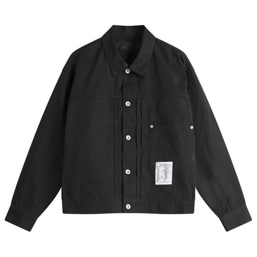Jacka Neighborhood Neighborhood Type-1 Jacket, Size Large Svart | 251AQNH-JKM03-BLK
