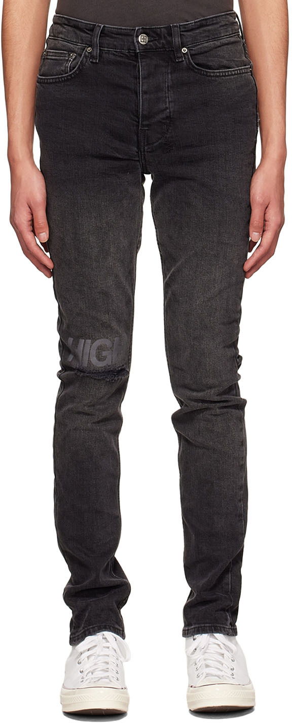 Jeans Ksubi Ksubi Chitch Krow High Jeans Svart | 5000007235