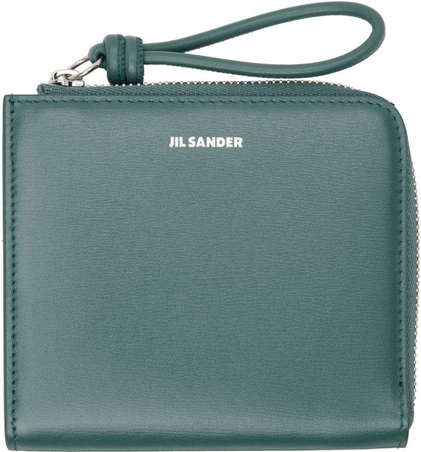 Plånbok Jil Sander Green Giro Wallet Grön | J07VL0004_P5354