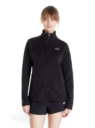 Sweatshirt Patagonia Better Sweater Jacket Svart | 25543 BLK