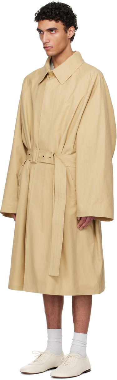 Trenchcoat HED MAYNER Hed Mayner Belted Trench Coat Beige | HMMA10029A-HA162A, 3