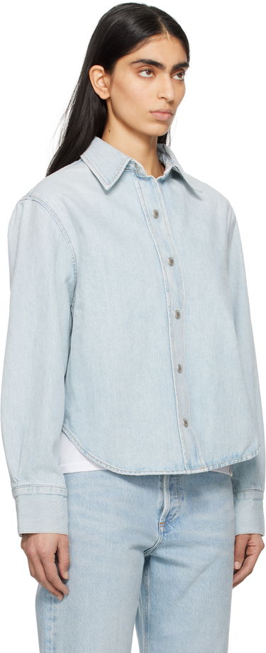 Skjorta AGOLDE AGOLDE Laurel Denim Button-Up Shirt Blå | A7358-3018, 1