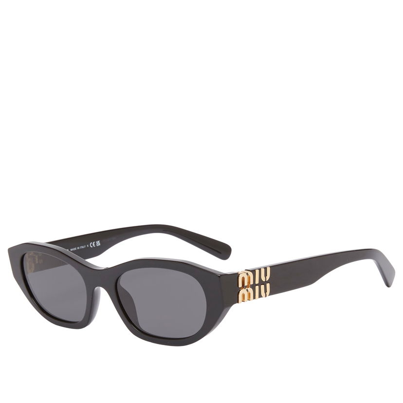 Solglasögon Miu Miu Miu Miu 0MU A03S Sunglasses Svart | 0MU-A03S-53-16K08Z