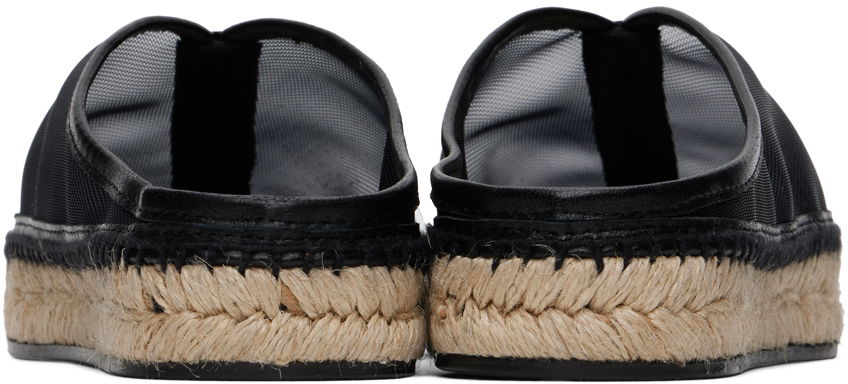 Sneakers och skor TOTEME 'The Espadrille Slipper' Slippers Svart | 243-WAS2763-FB0230, 1