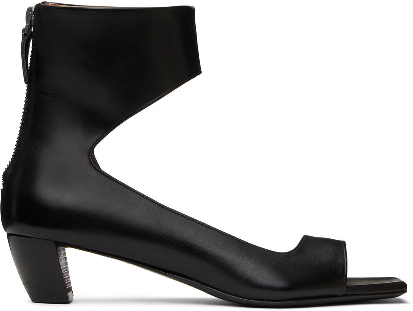 Sneakers och skor Marsèll Marsell Cucchiaia Heeled Sandals Svart | MW8452 P011