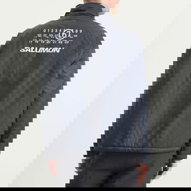 Pufferjacka Maison Margiela MM6 Maison Margiela Short Quilted Half-Zip Padded Coat Grå | SH0AM0068-M35595-900, 7
