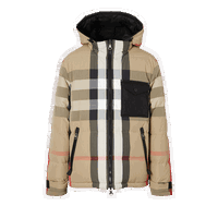 Reversible Check Puffer Jacket