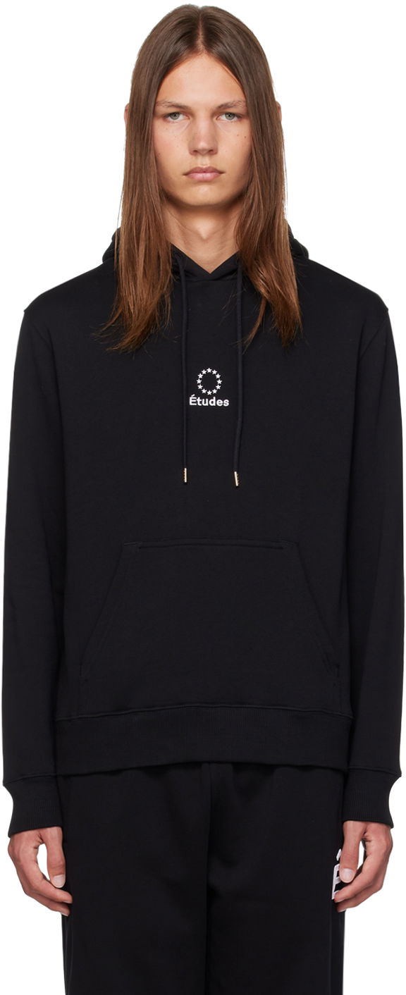 Sweatshirt Études Études Klein Hoodie Svart | C00ME252A01599