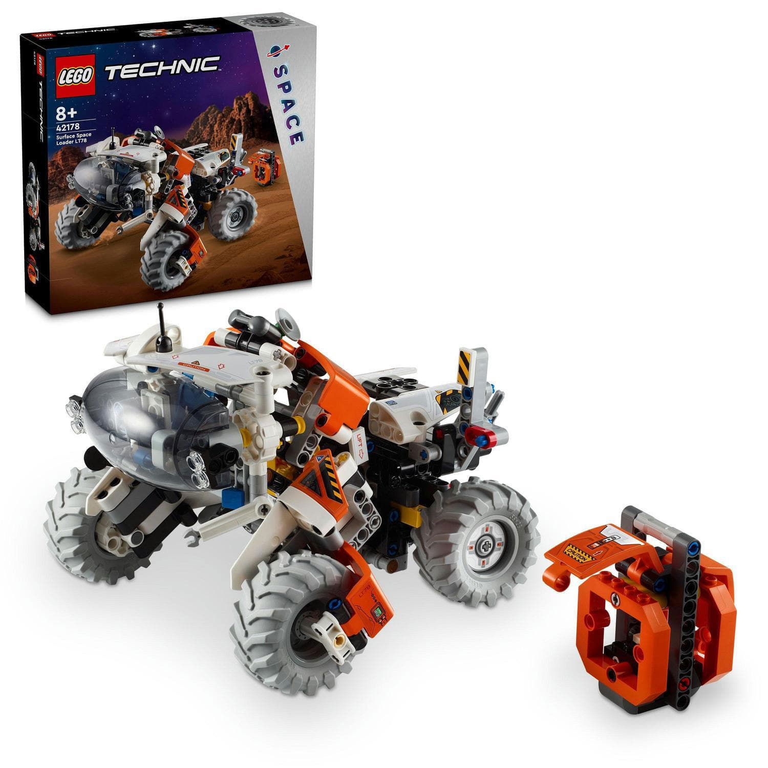 Samlarobjekt LEGO Technic 42178 Surface Space Loader LT78 Flerfärgad | 42178LEG, 0