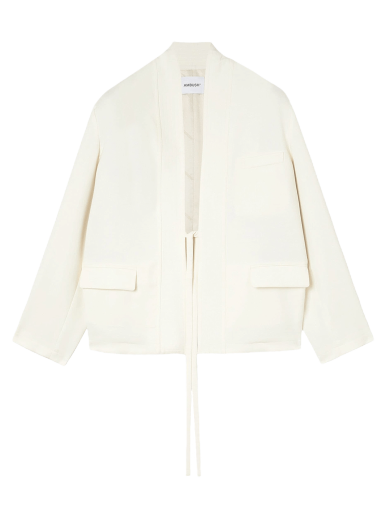 Sweater Ambush Kimono Suit Cardigan Vit | BMEN021S22FAB0010100