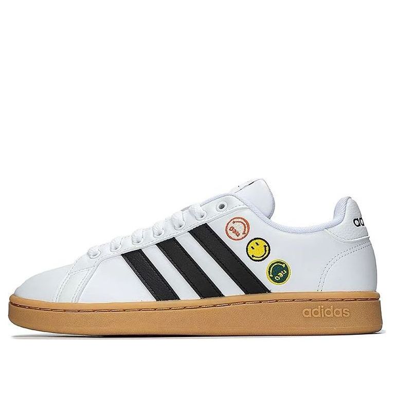 Sneakers och skor adidas Originals Smiley x Grand Court Vit | GY4995