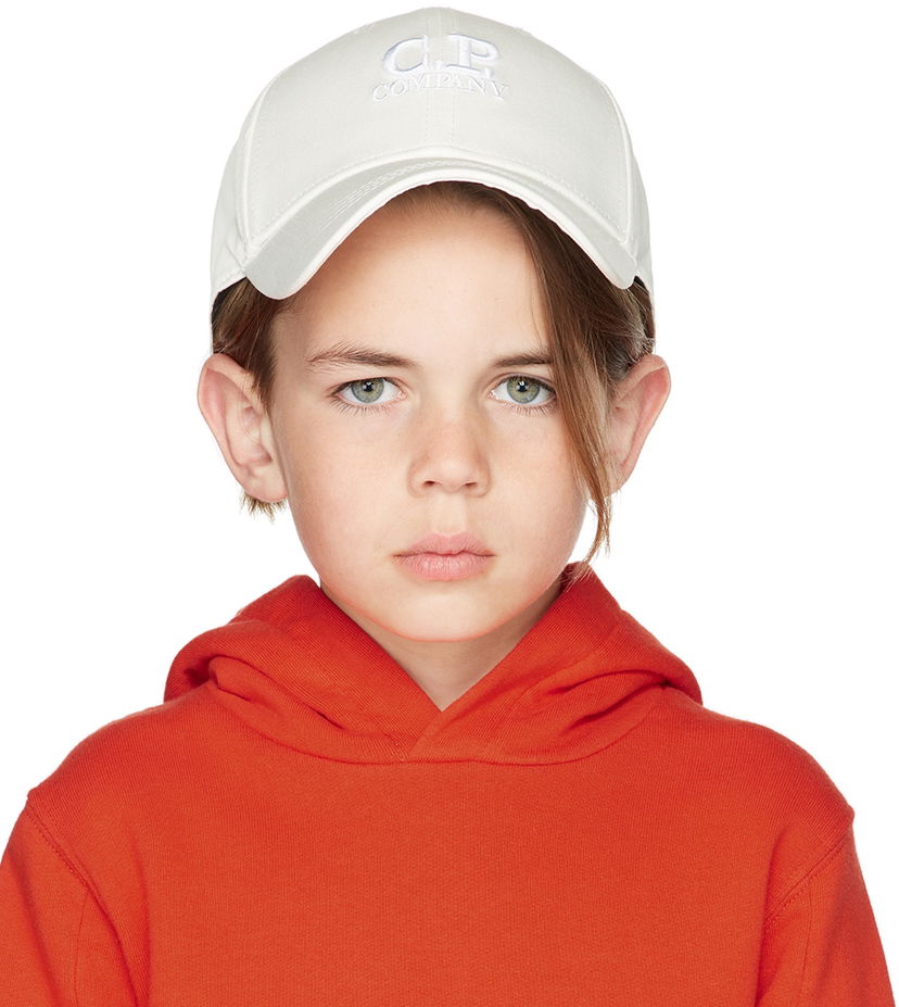 Keps C.P. Company C.P. Company Goggle Cap Vit | 12CKAC044B-006288A