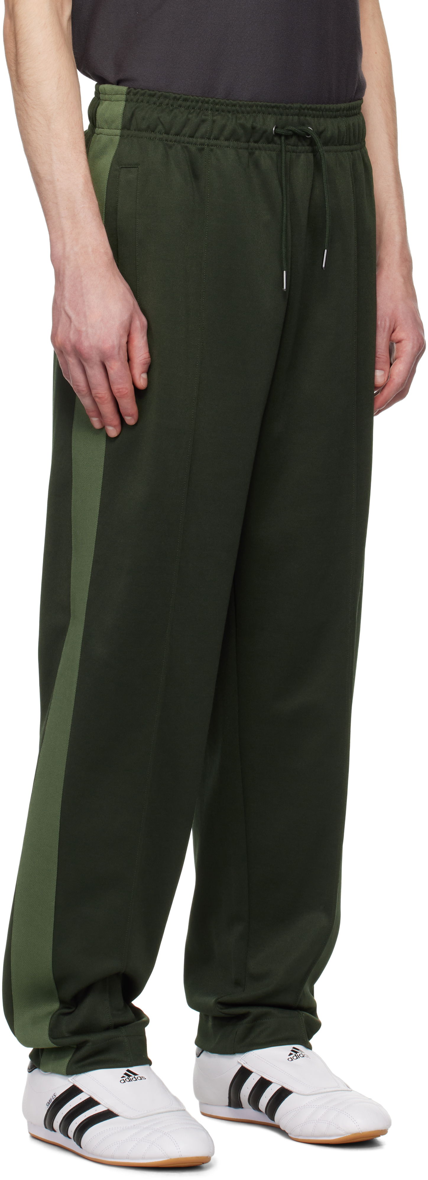 Träningsbyxor Fred Perry Fred Perry Tape Detail Track Pants Grön | T7176, 1