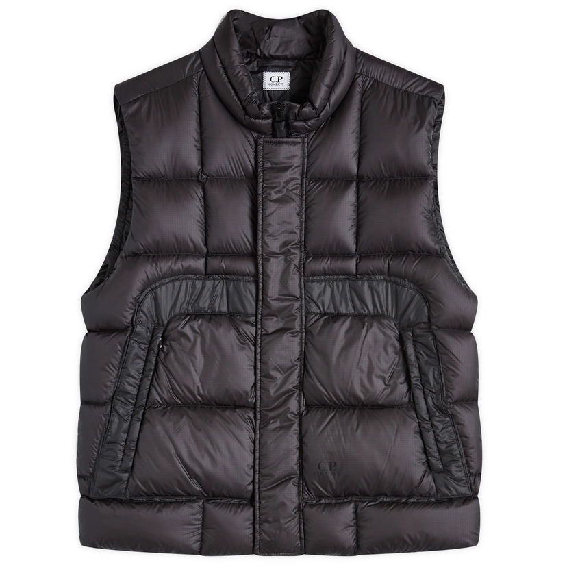 Väst C.P. Company D.D Shell Down Vest Black Svart | CMOW207A-006099A-999