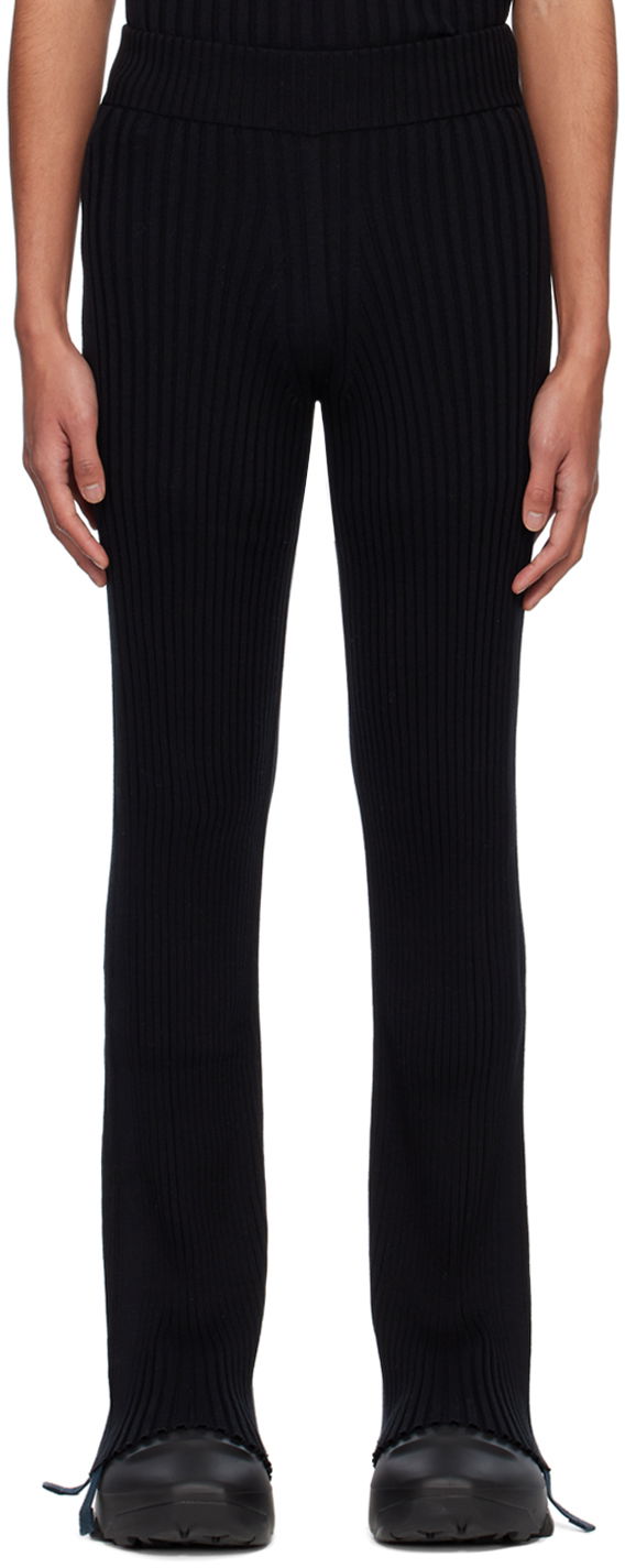 Damasker Dion Lee Dion Lee Gathered Utility Lounge Pants Svart | C7142R23