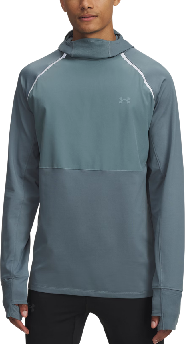 Sweatshirt Under Armour Velociti Pro CW Balaclava Hoodie Turkos | 6005969-587